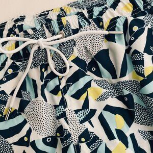 LANDS' END Men's "Volley" Swim Trunks NWT Size XL